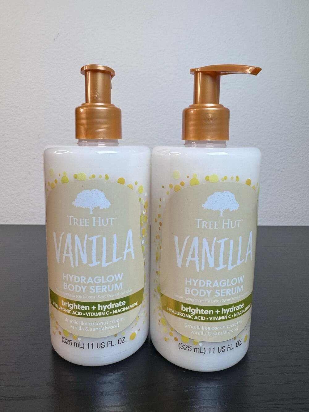 2X Tree Hut Hydraglow Body Serum - Vanilla 11 Oz